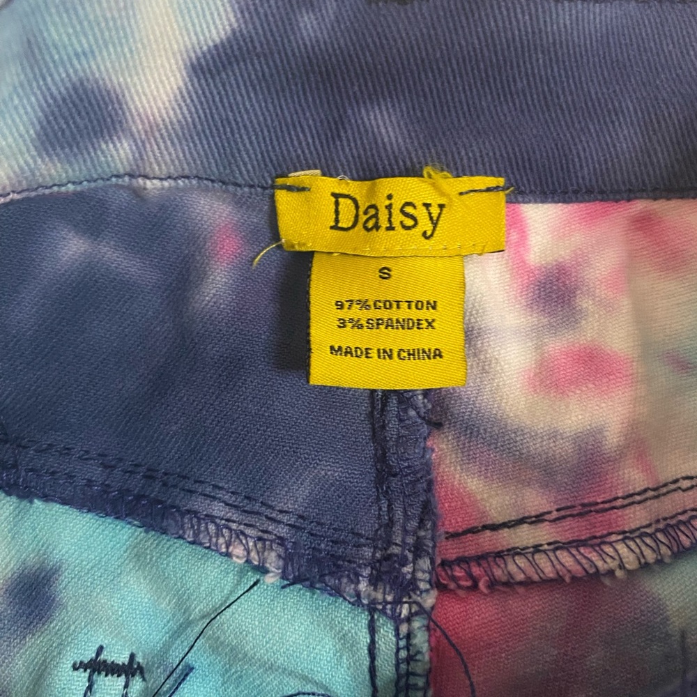 Daisy Multicolor Tie-Dye Pants - Picture 5 of 6